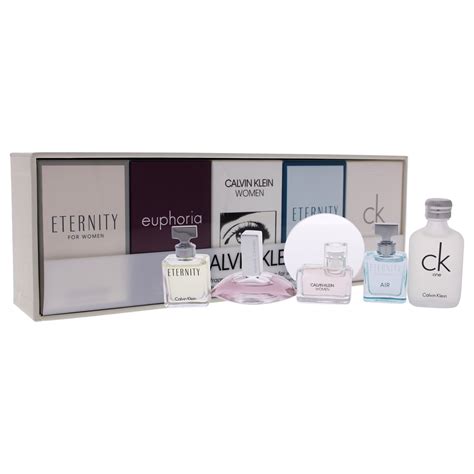 calvin klein miniature perfume set